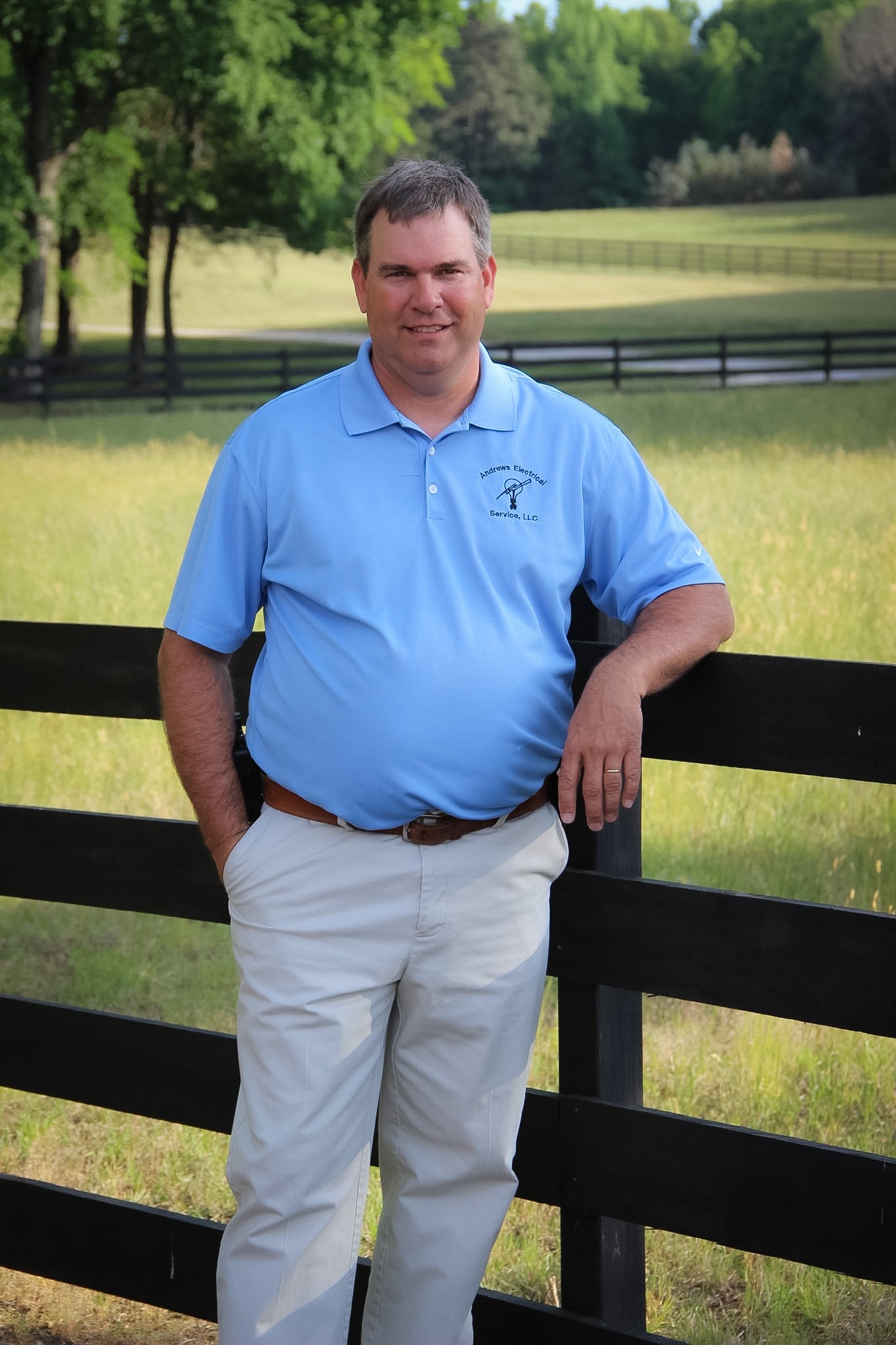 Joey Andrews, owner of Andrews Electrical Service LLC